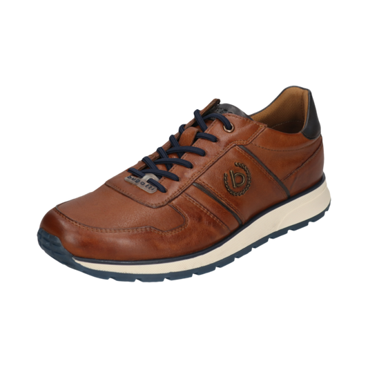 CAMEL ΔΕΡΜΑΤΙΝΟ SNEAKER BUGATTI (331-APA03-4100-6300 cognac)