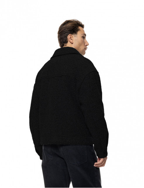 ΜΑΥΡΟ ΚΟΝΤΟ ΜΠΟΥΚΛΕ JACKET BISTON (56-201-001)