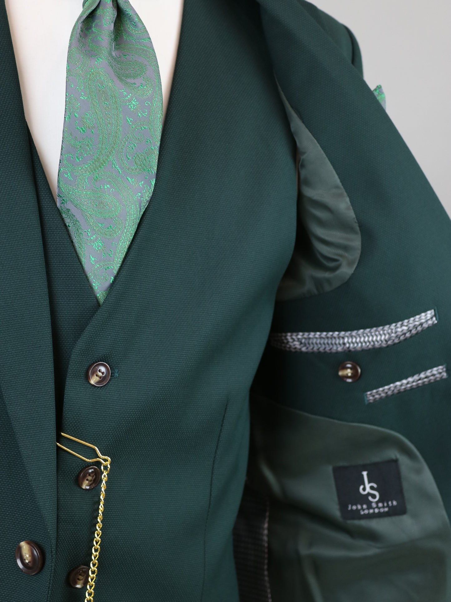 3-PIECE ΚΥΠΑΡΙΣΣΙ ΚΟΣΤΟΥΜΙ JOHN SMITH (91287/31 GREEN)