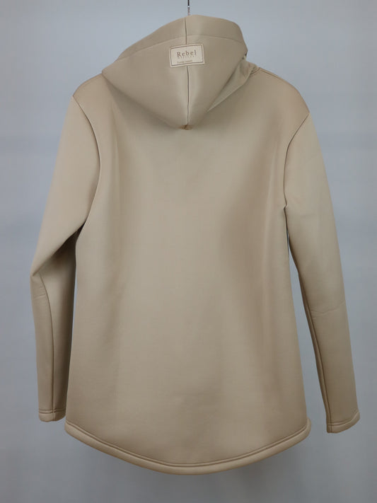 ΠΡΟΣΦΟΡΑ BEIGE ΖΑΚΕΤΑ REBEL ΜΕ ΚΟΥΚΟΥΛΑ (2542)