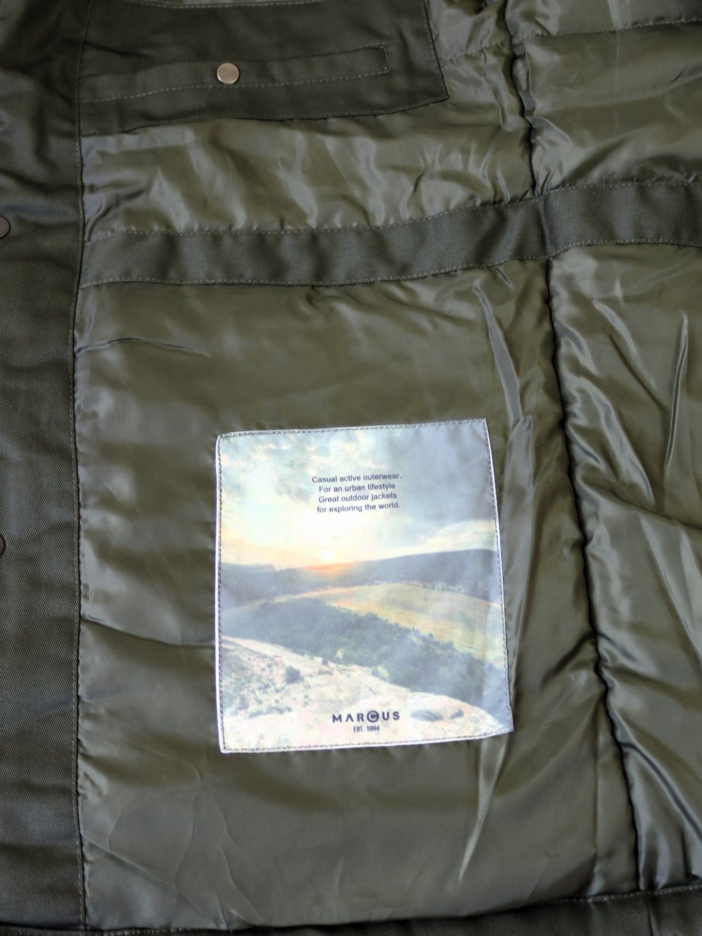 ΧΑΚΙ ΠΑΡΚΑ MARCUS ΣΕ ΚΑΝΟΝΙΚΗ ΓΡΑΜΜΗ (5045 forest green)