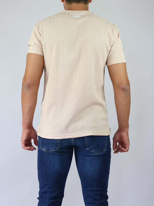 ΠΡΟΣΦΟΡΑ ΜΠΕΖ ΑΝΑΓΛΥΦΟ T-SHIRT ΜΕ ΚΟΥΜΠΙΑ REBEL (8056)