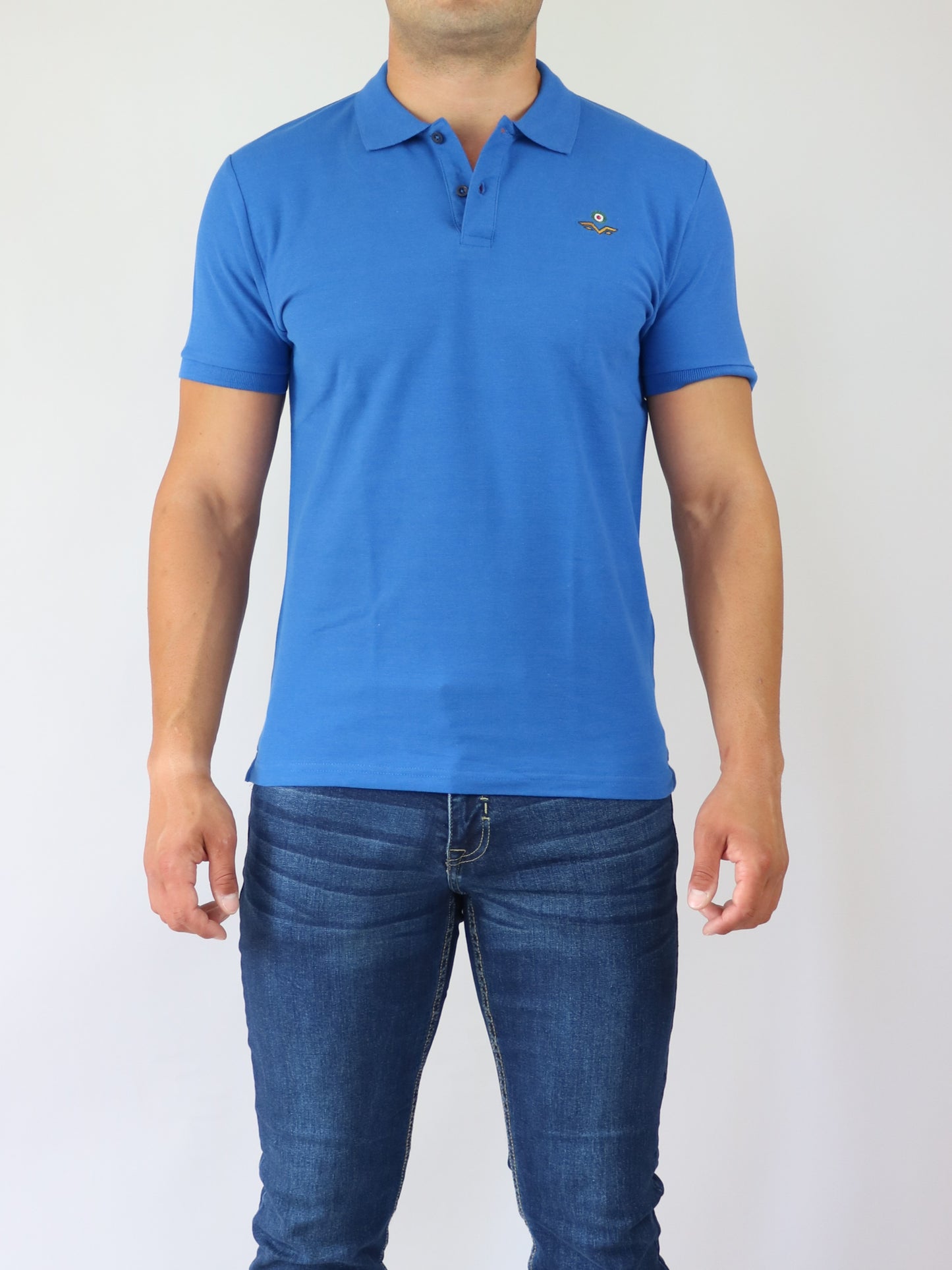 ROYAL BLUE POLO ARMATA (066/165)