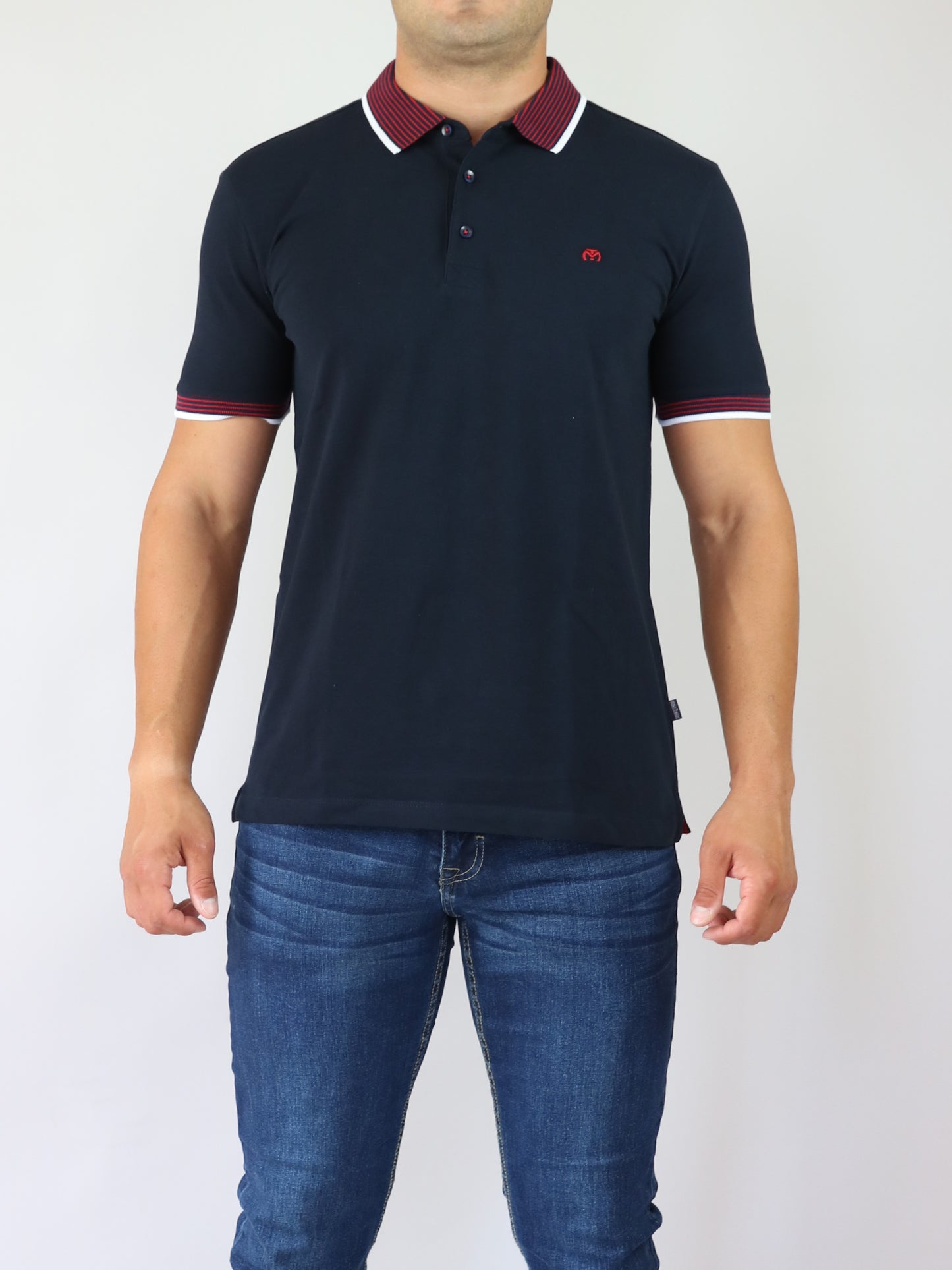 ΜΠΛΕ ΣΚΟΥΡΟ POLO MAKIS TSELIOS (BΝ314.1)