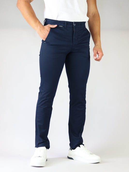 ΜΠΛΕ ΣΚΟΥΡΟ CHINOS ΠΑΝΤΕΛΟΝΙ TRIAL (24 Taylor)