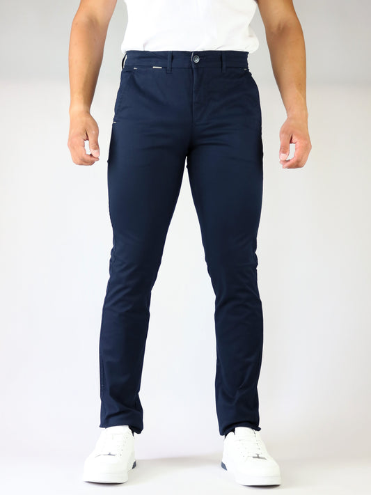 ΜΠΛΕ ΣΚΟΥΡΟ CHINOS ΠΑΝΤΕΛΟΝΙ TRIAL (24 Taylor)