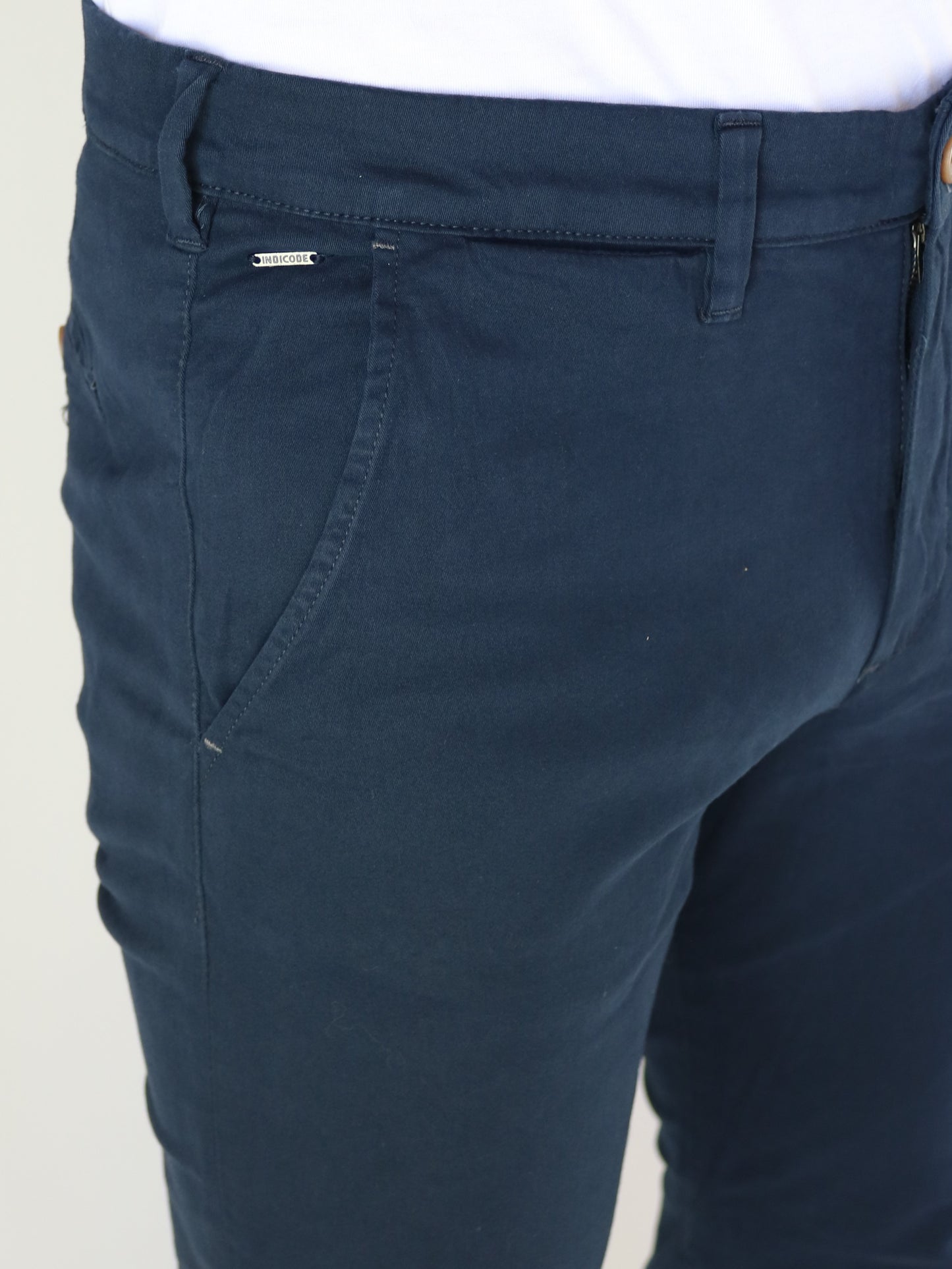 ΠΡΟΣΦΟΡΑ ΜΠΛΕ ΣΚΟΥΡΟ CHINOS ΠΑΝΤΕΛΟΝΙ INDICODE ( 65-373/400)
