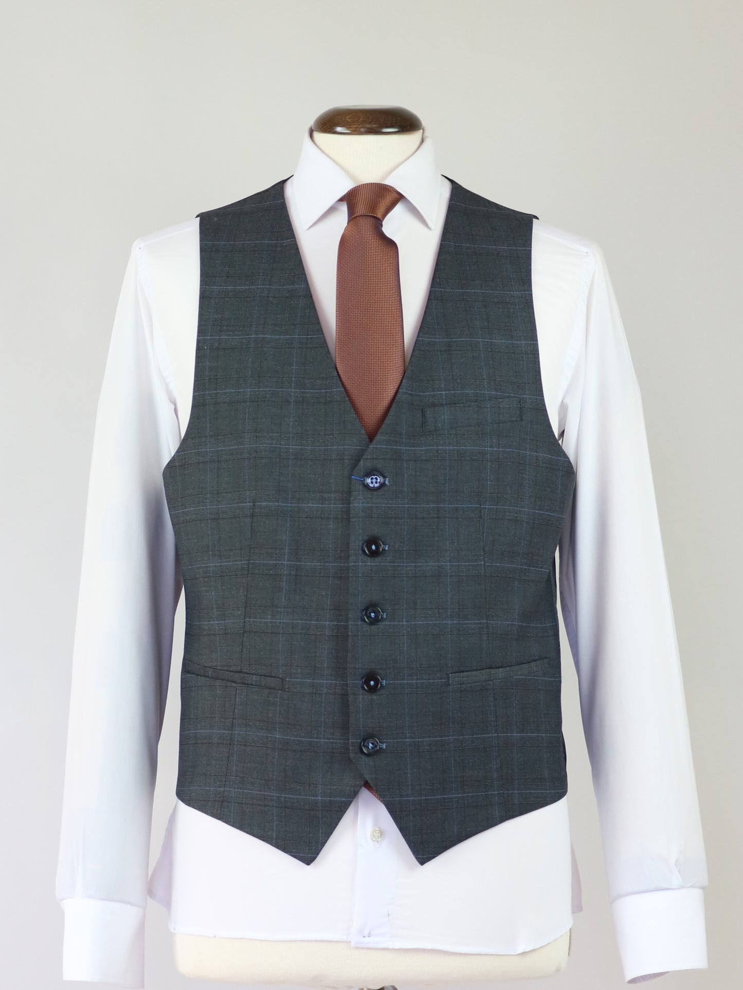 ΓΚΡΙ ΚΑΡΟ ΓΙΛΕΚΟ LEONARDO (11590586/22/VEST)