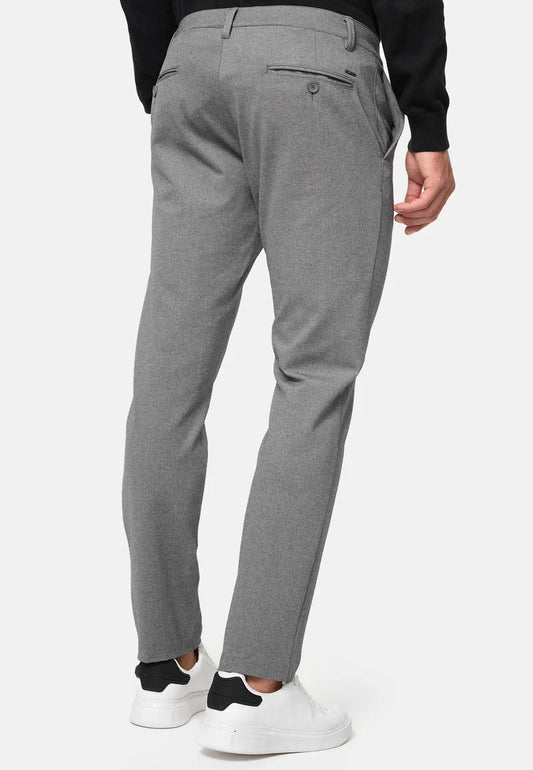 ΓΚΡΙ ΠΑΝΤΕΛΟΝΙ INDICODE ΣΕ SLIM FIT (914 grey mix)