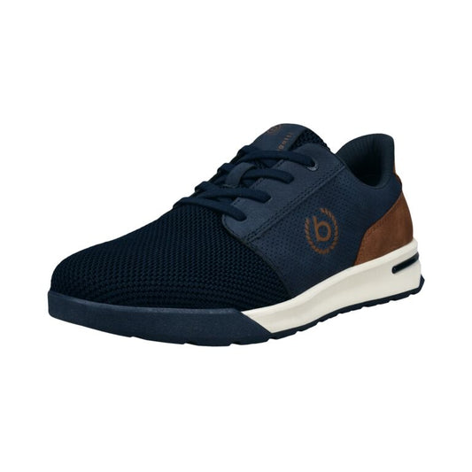 NAVY SNEAKER BUGATTI (321-AWP02-6950-4163/dark blue-cognac)