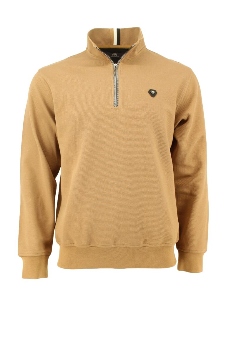 CAMEL ΒΑΜΒΑΚΕΡΗ ΜΠΛΟΥΖΑ ΜΕ ΖΙΠ (P5213.2)