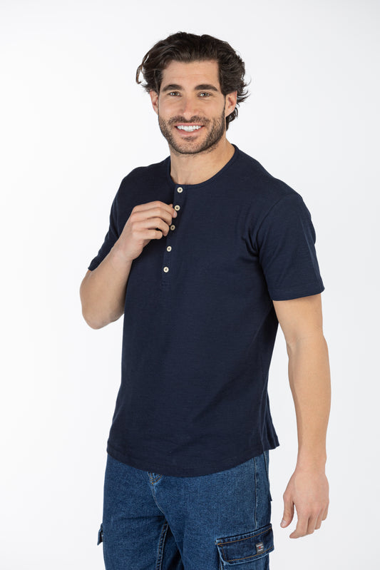 NAVY T-SHIRT RESTART ME ΚΟΥΜΠΙΑ (2347)
