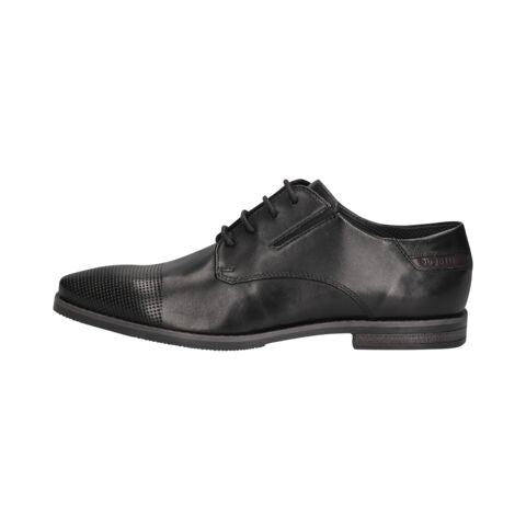 ΜΑΥΡΑ ΔΕΡΜΑΤΙΝΑ ΠΑΠΟΥΤΣΙΑ BUGATTI (311-ADJ03-4000 BLACK)