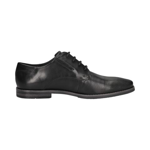 ΜΑΥΡΑ ΔΕΡΜΑΤΙΝΑ ΠΑΠΟΥΤΣΙΑ BUGATTI (311-ADJ03-4000 BLACK)