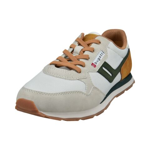 ΕΚΡΟΥ SNEAKER BUGATTI (321-ASH01-5500 OFF-WHITE)