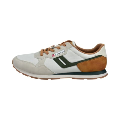 ΕΚΡΟΥ SNEAKER BUGATTI (321-ASH01-5500 OFF-WHITE)