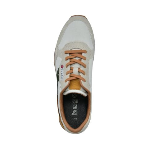 ΕΚΡΟΥ SNEAKER BUGATTI (321-ASH01-5500 OFF-WHITE)