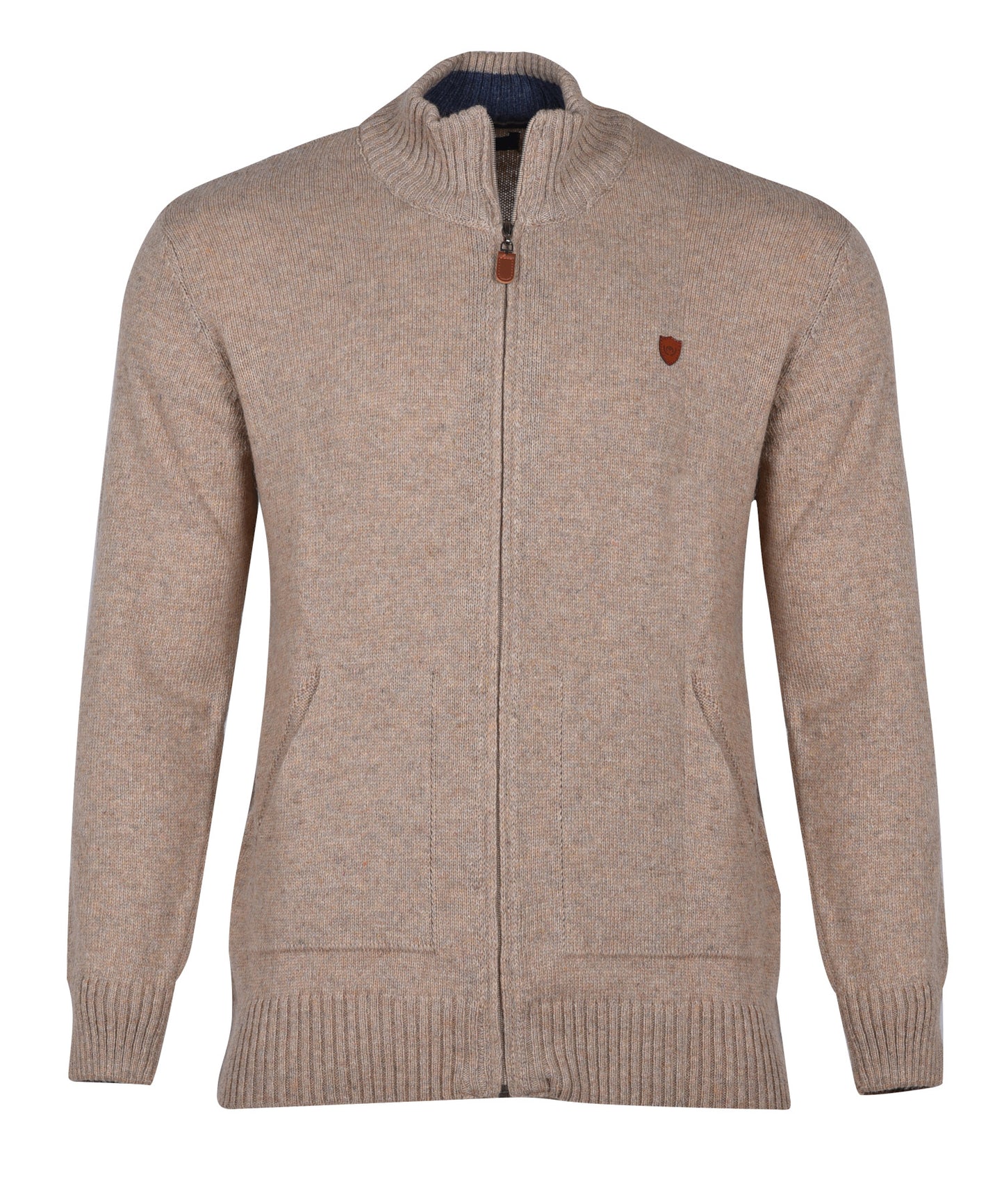 ΠΡΟΣΦΟΡΑ BEIGE ΠΛΕΚΤΗ ΖΑΚΕΤΑ MAKIS TSELIOS (Z5173.8)