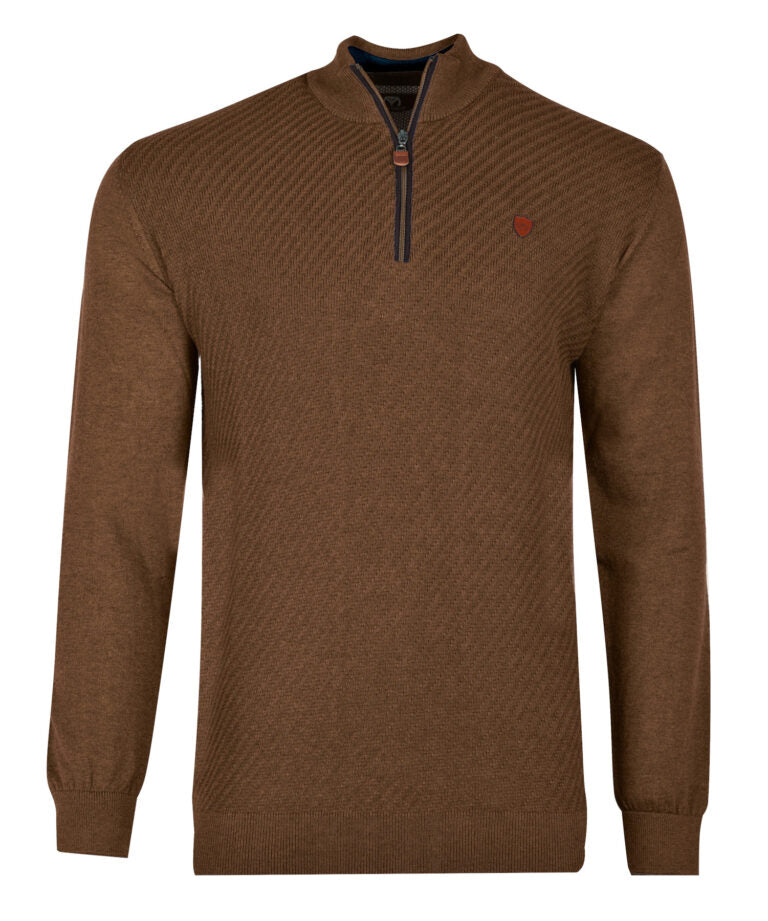 CAMEL ΒΑΜΒΑΚΕΡΗ ΜΠΛΟΥΖΑ MAKIS TSELIOS ΜΕ ZIP (P5170.11)