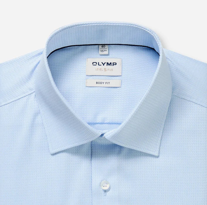 ΣΙΕΛ ΑΝΑΓΛΥΦΟ ΠΟΥΚΑΜΙΣΟ OLYMP SLIM FIT (2022/14/11)