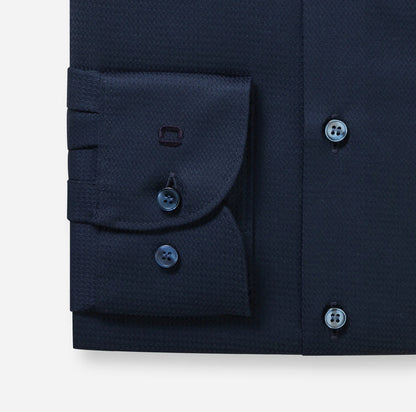 BLUE BLACK ΑΝΑΓΛΥΦΟ ΠΟΥΚΑΜΙΣΟ OLYMP SLIM FIT (2022/14/18)
