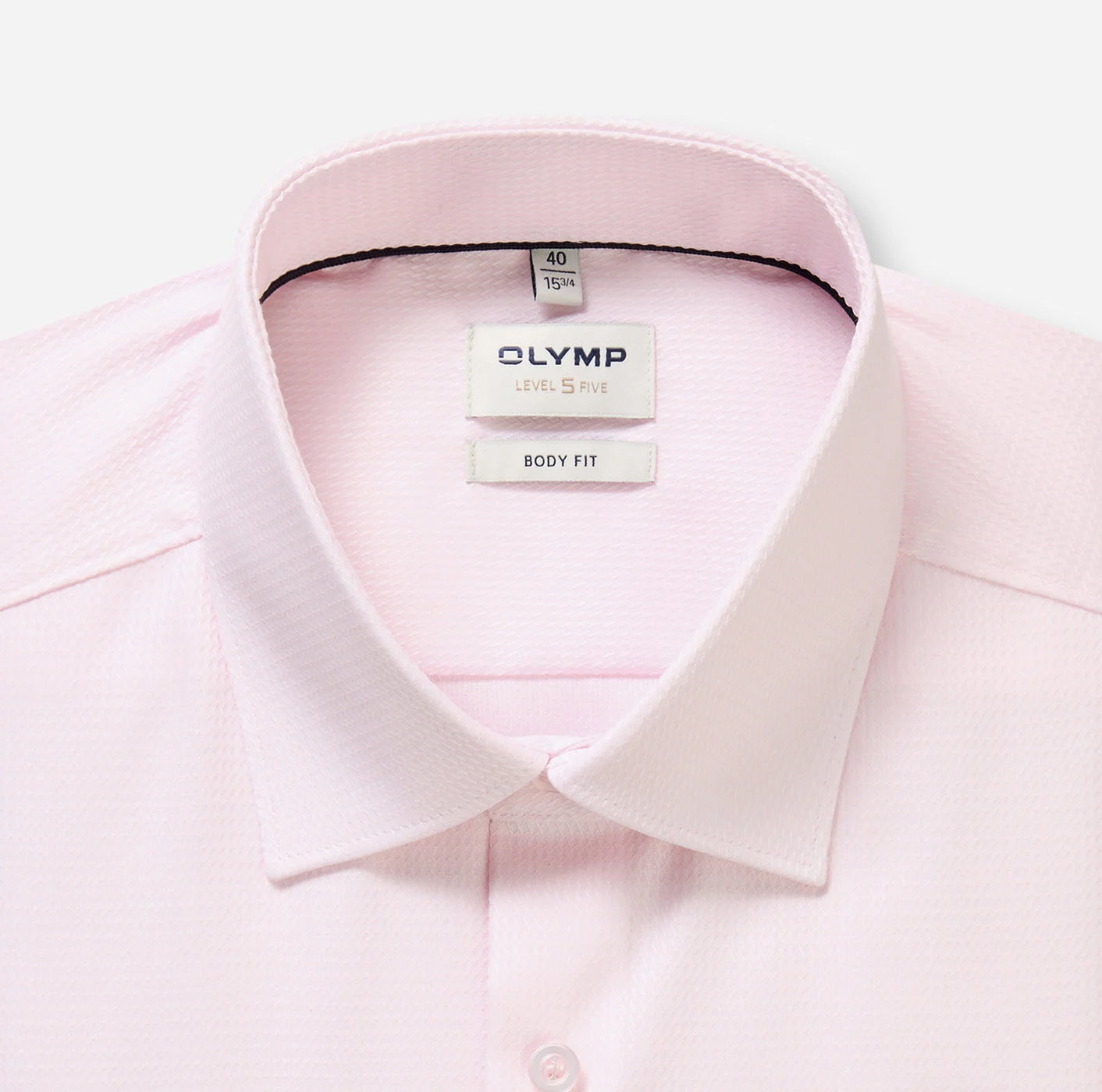ΡΟΖ ΑΝΑΓΛΥΦΟ ΠΟΥΚΑΜΙΣΟ OLYMP SLIM FIT (2022/14/30)