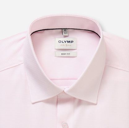 ΡΟΖ ΑΝΑΓΛΥΦΟ ΠΟΥΚΑΜΙΣΟ OLYMP SLIM FIT (2022/14/30)