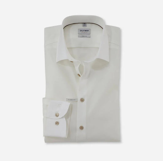 OFF-WHITE ΠΟΥΚΑΜΙΣΟ OLYMP SLIM FIT (2042/54/20)