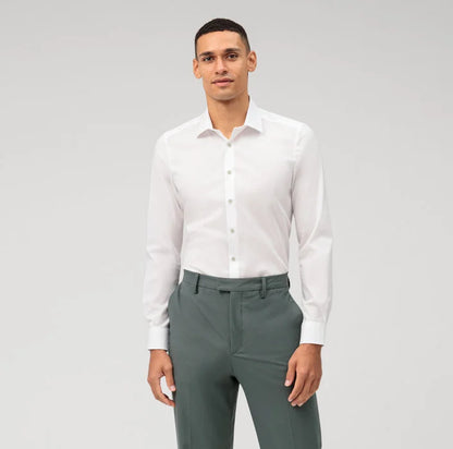 ΛΕΥΚΟ ΠΟΥΚΑΜΙΣΟ OLYMP SLIM FIT (2042/54/75)