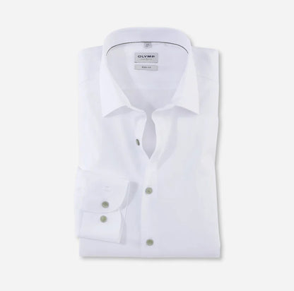 ΛΕΥΚΟ ΠΟΥΚΑΜΙΣΟ OLYMP SLIM FIT (2042/54/75)