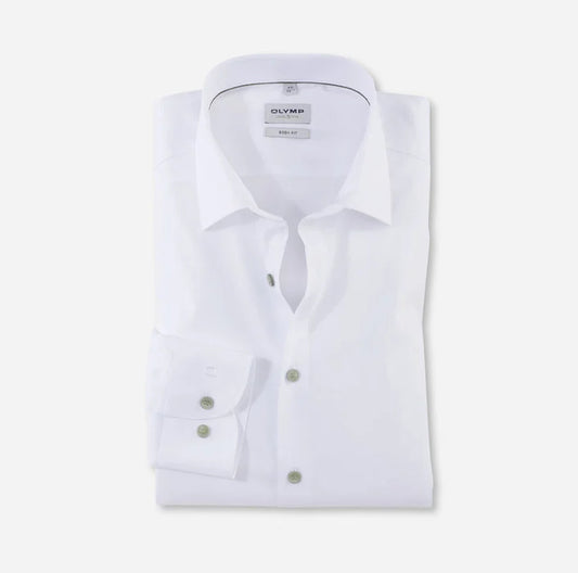 ΛΕΥΚΟ ΠΟΥΚΑΜΙΣΟ OLYMP SLIM FIT (2042/54/75)