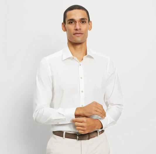 OFF-WHITE ΠΟΥΚΑΜΙΣΟ OLYMP SLIM FIT (2042/54/20)