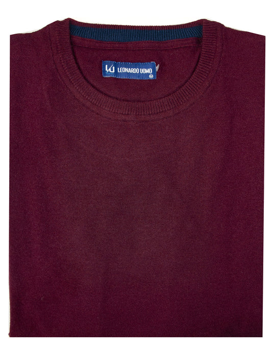 ΠΡΟΣΦΟΡΑ ΜΠΟΡΝΤΟ ΜΠΛΟΥΖΑ LEONARDO ΜΕ ΛΑΙΜΟΚΟΨΗ (02101/bordo)