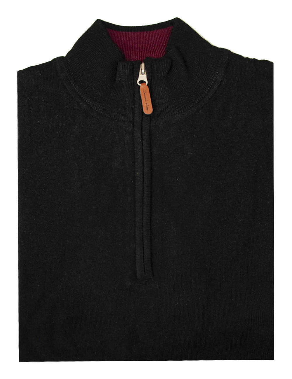 ΠΡΟΣΦΟΡΑ ΜΑΥΡΗ ΜΠΛΟΥΖΑ LEONARDO ΜΕ ΖΙΠ (02102/black)