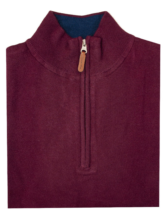 ΠΡΟΣΦΟΡΑ ΜΠΟΡΝΤΟ ΜΠΛΟΥΖΑ LEONARDO ΜΕ ΖΙΠ (02102/ bordo)