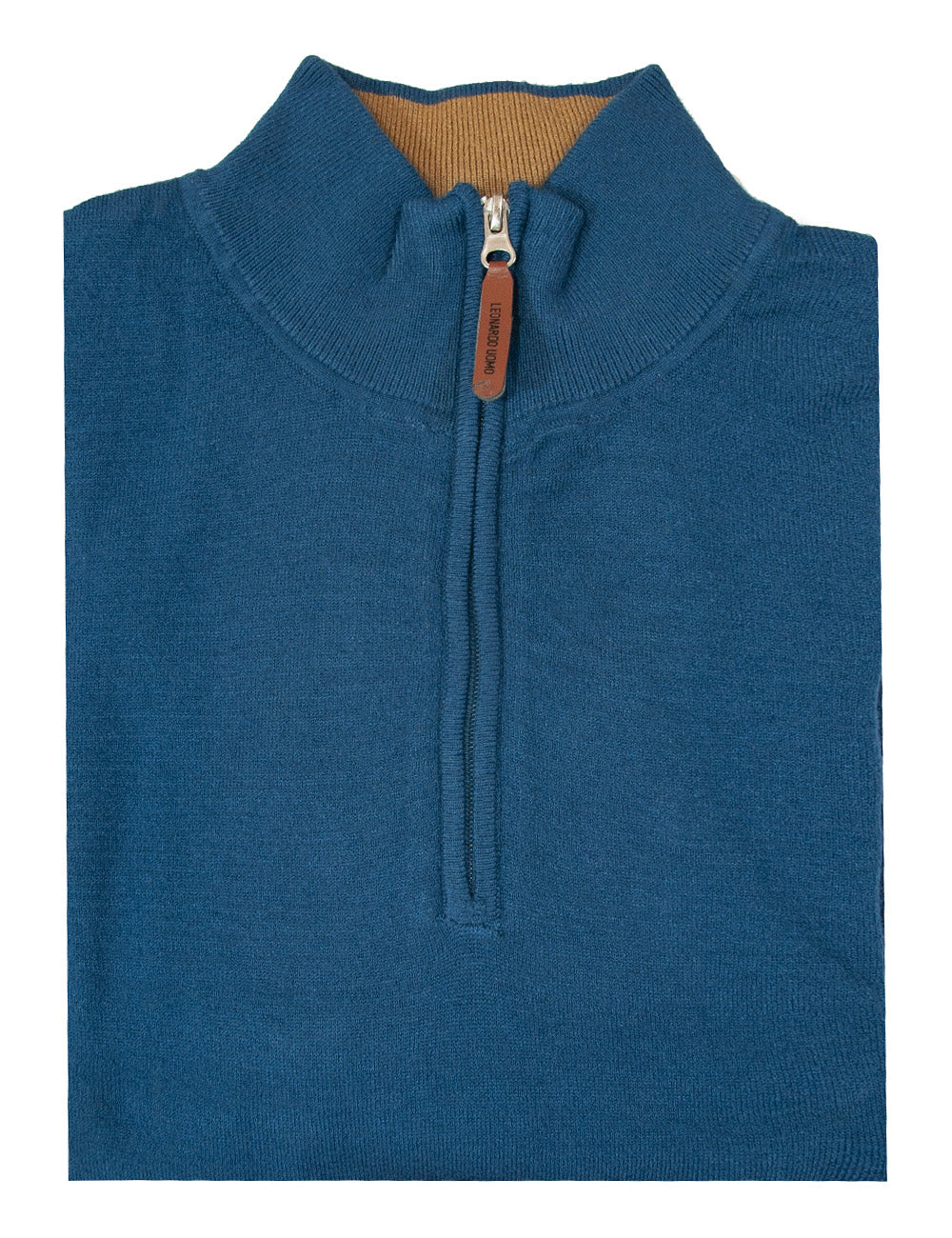 ΠΡΟΣΦΟΡΑ PETROL ΜΠΛΟΥΖΑ LEONARDO ΜΕ ΖΙΠ (02102/ petrol)