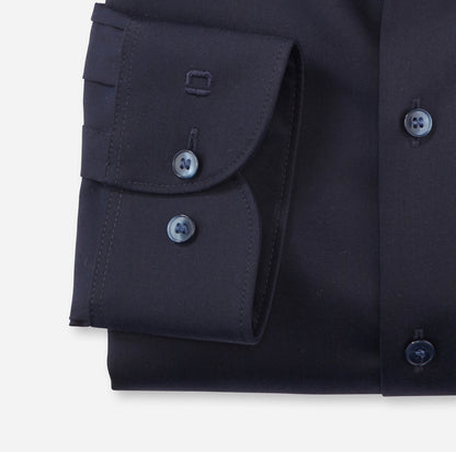 MIDNIGHT BLUE ΠΟΥΚΑΜΙΣΟ OLYMP LEVEL 5 - BODY FIT (2140/44/14)
