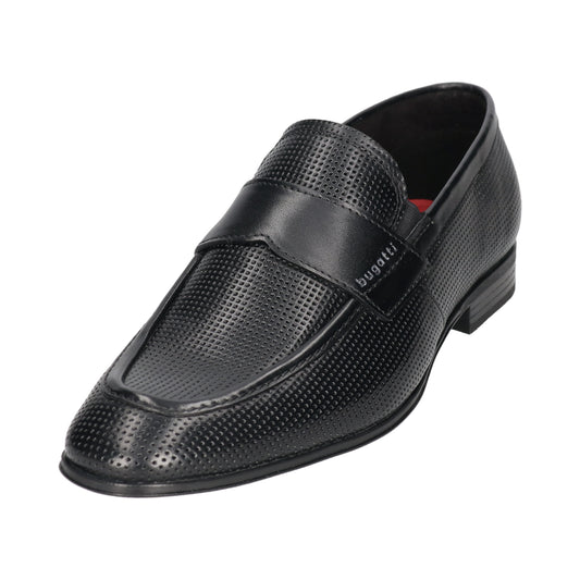 ΜΑΥΡΟ ΔΕΡΜΑΤΙΝΟ LOAFER BUGATTI (311-AJ560-1000)