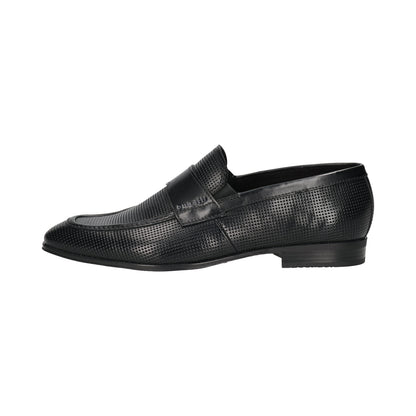 ΜΑΥΡΟ ΔΕΡΜΑΤΙΝΟ LOAFER BUGATTI (311-AJ560-1000)
