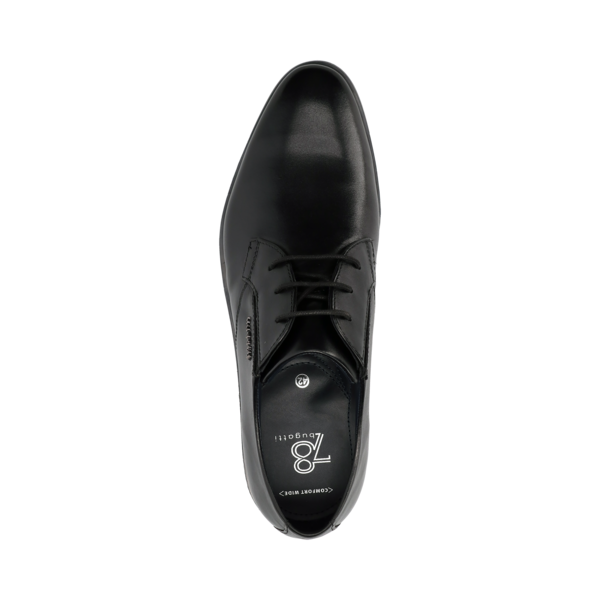 ΜΑΥΡΟ ΔΕΡΜΑΤΙΝΟ ΠΑΠΟΥΤΣΙ BUGATTI (312-AFY02-1100-1000 black)