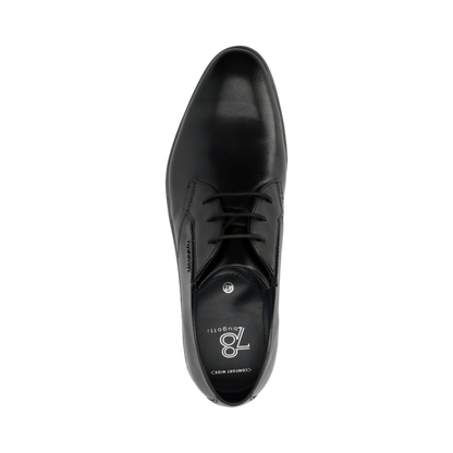 ΜΑΥΡΟ ΔΕΡΜΑΤΙΝΟ ΠΑΠΟΥΤΣΙ BUGATTI (312-AFY02-1100-1000 black)