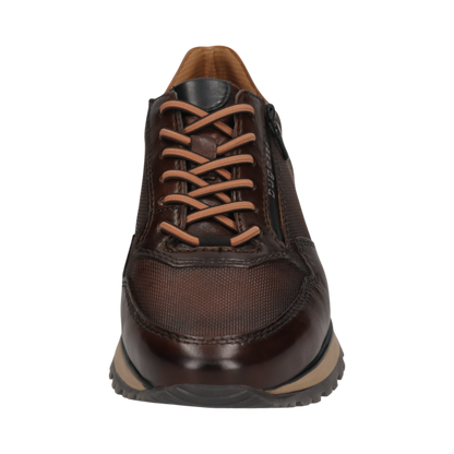 ΚΑΦΕ ΔΕΡΜΑΤΙΝΟ SNEAKER BUGATTI (331-AG809-4100-6000 brown)