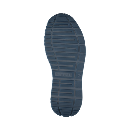 NAVY ΔΕΡΜΑΤΙΝΟ SNEAKER BUGATTI (331-APA03-4100-4100 dark blue)