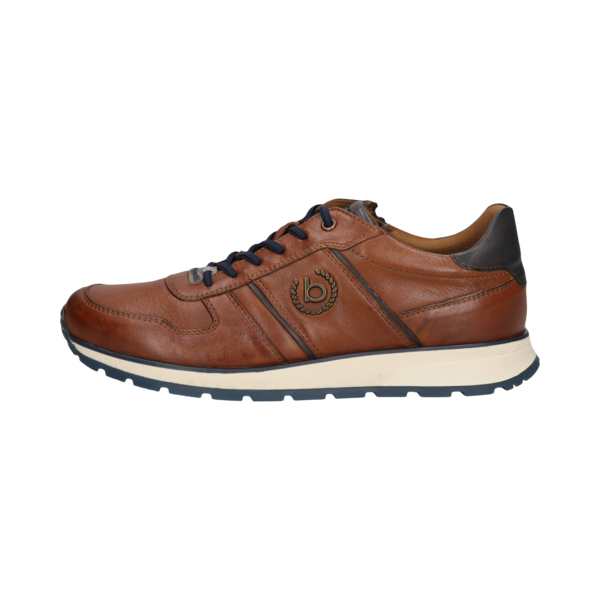 CAMEL ΔΕΡΜΑΤΙΝΟ SNEAKER BUGATTI (331-APA03-4100-6300 cognac)