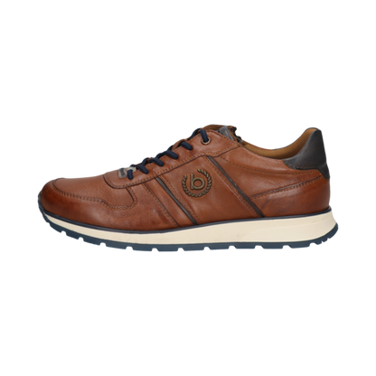 CAMEL ΔΕΡΜΑΤΙΝΟ SNEAKER BUGATTI (331-APA03-4100-6300 cognac)