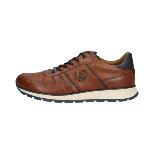 CAMEL ΔΕΡΜΑΤΙΝΟ SNEAKER BUGATTI (331-APA03-4100-6300 cognac)
