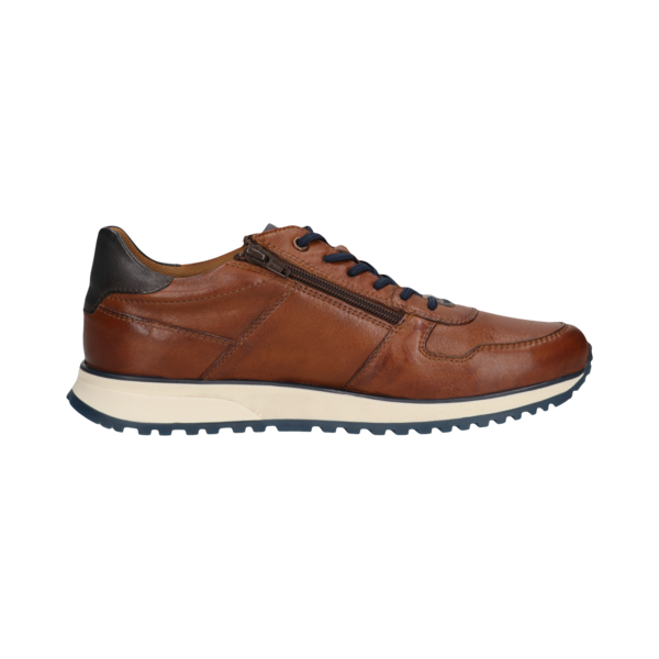 CAMEL ΔΕΡΜΑΤΙΝΟ SNEAKER BUGATTI (331-APA03-4100-6300 cognac)