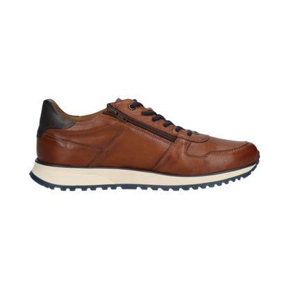 CAMEL ΔΕΡΜΑΤΙΝΟ SNEAKER BUGATTI (331-APA03-4100-6300 cognac)