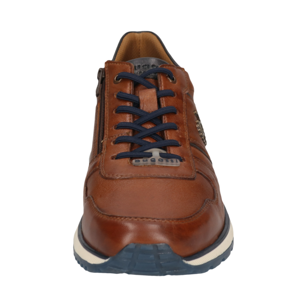 CAMEL ΔΕΡΜΑΤΙΝΟ SNEAKER BUGATTI (331-APA03-4100-6300 cognac)