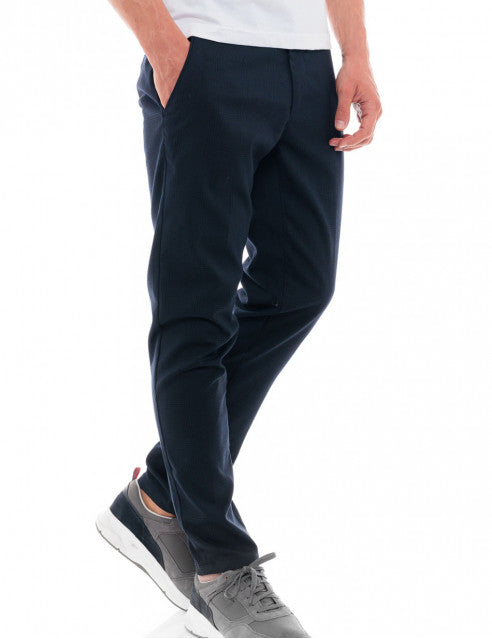 NAVY ΚΑΡΟ ΠΑΝΤΕΛΟΝΙ SPLENDID (48-241-010/navy checked)